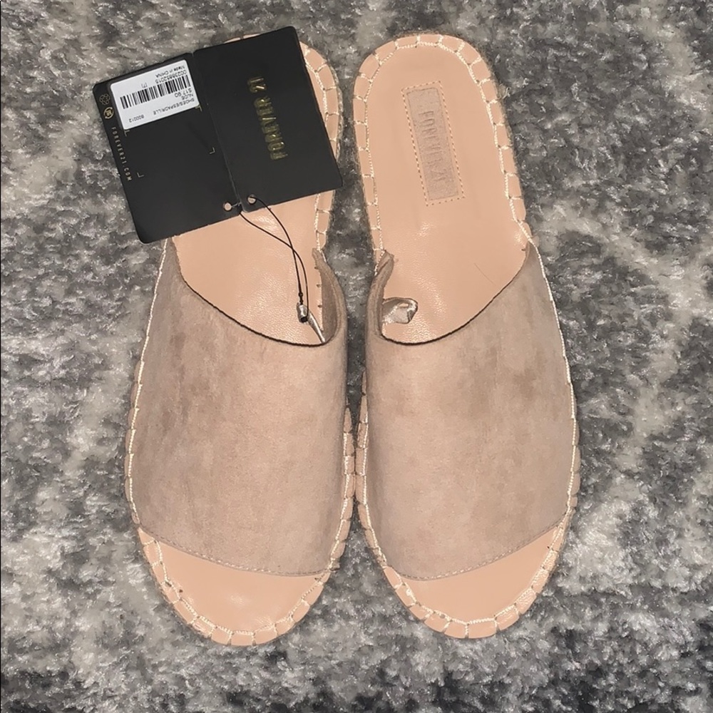 Forever 21 Nude Espadrilles